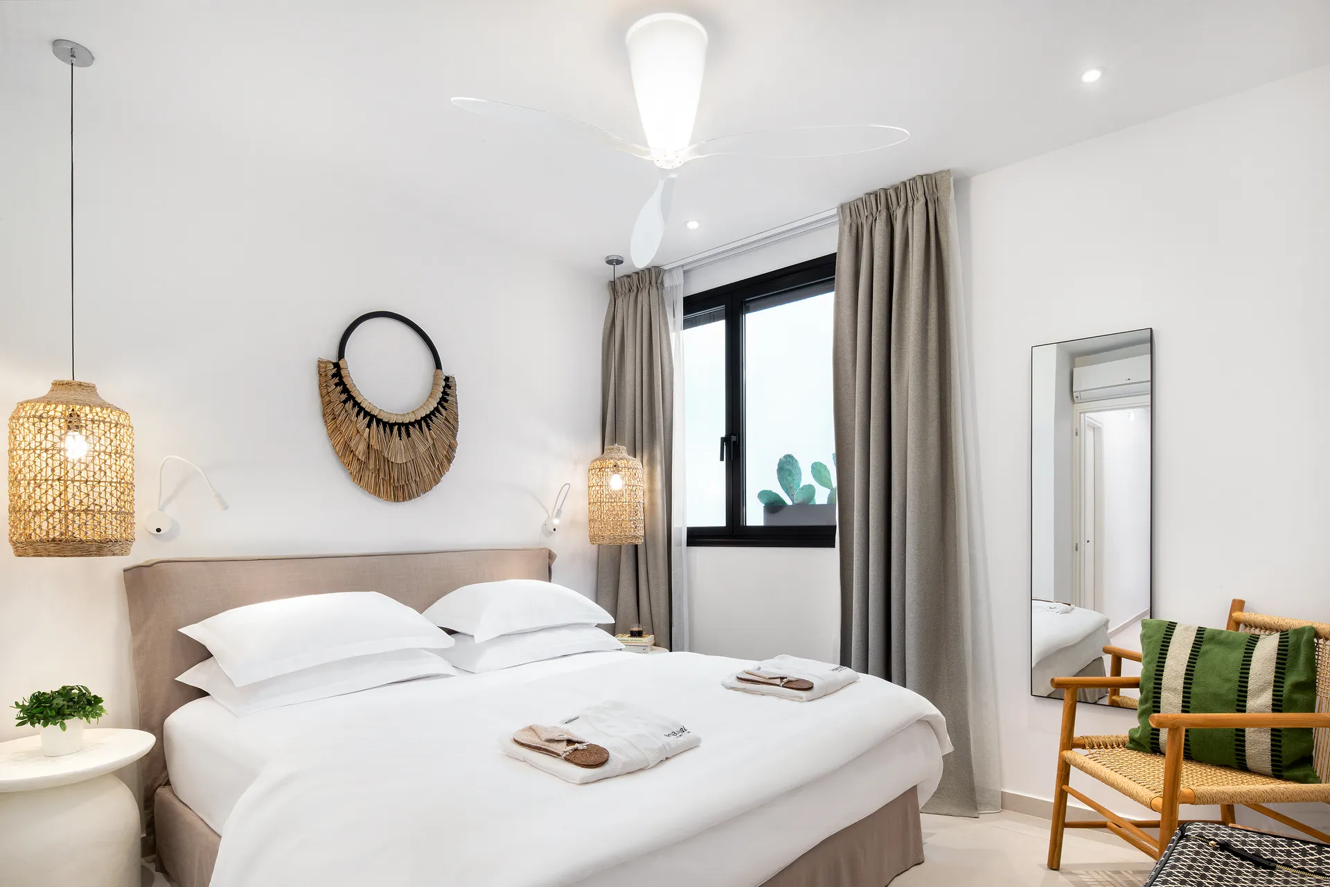 Seasalt Luxury Villas-4-Bedroom Villa with Private Pool spavaca soba